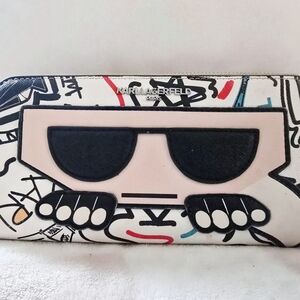 Karl Lagerfeld Graphic Wallet